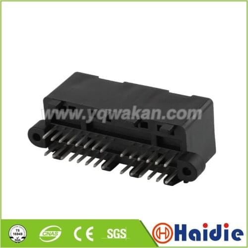 1set 28pin Auto electric cable plug automotive wiring harness unsealed pcb connector 174979-2