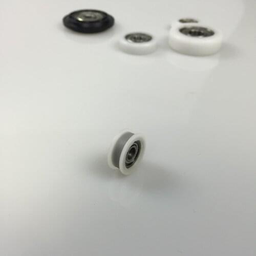 10PCS 4X15X6mm The belt wheel groove H embedded bearing 3 d printers