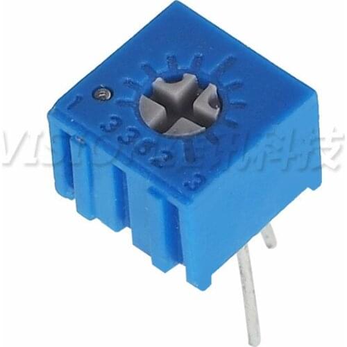 10PCS/LOT ORIGINAL 3362P 103 10k Top Adjustable Single Turn Potentiometer 1K 2K 5K 50K 100K 200K 500K 1M Inductor