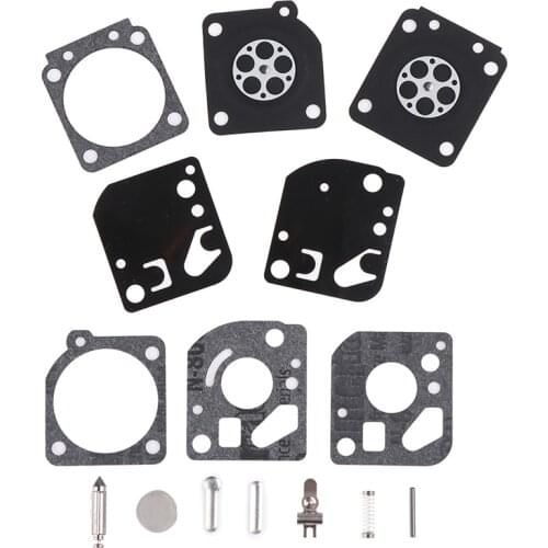 15PCS/SET Carburetor Carb Gasket Diaphragm Repair Rebuild Kit Fit For Zama RB-29 Carb Blower Trimmer Wholesale