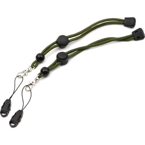 2pcs Flashlight Lanyard Universal Detachable Paracord Strap Lanyard For Flashlight Keys Camera Phone