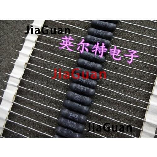 20PCS VISHAY DALE RS-2B 750R 1% 3W 4.5x13mm Axial Resistance RS2B 750ohm Military Specified Wirewound Precision Resistors