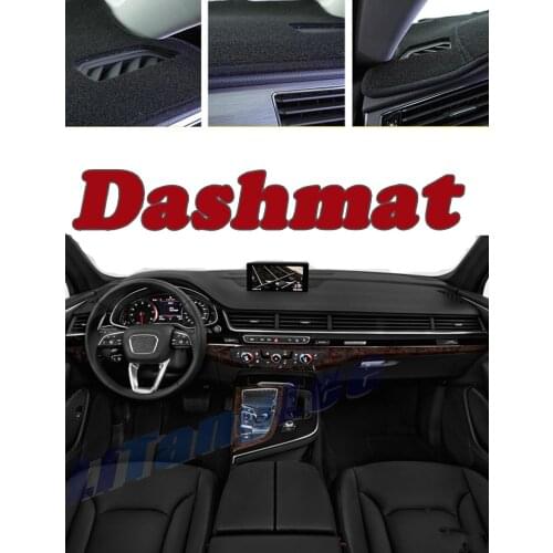 Car DashMat Cover Sun Protection Carpet Anti Slide Pad For Audi Q7 4M Q8 2015~2021 Insulated Dash Mat
