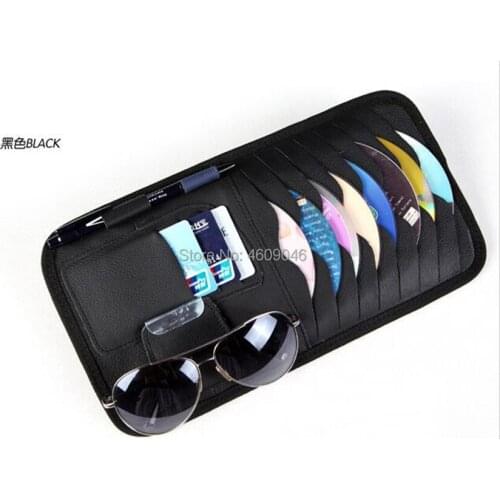 Car CD Holder Auto Visor DVD Disk for renault fluence honda accord 2003-2007 land rover discovery 3 daihatsu sirion mercedes bmw