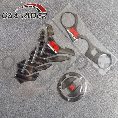 For GSX-R 600 750 K6-L7 GSXR1000 K7 K8 fuel tank gasket fuel tank cap trigeminal tree front end top clip decal sticker protector