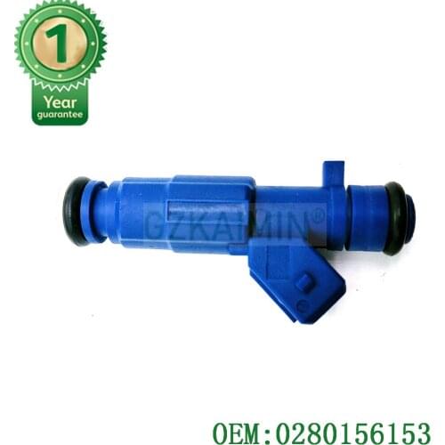 Fuel Injector Nozzle oem 0280156153 93323289 7083304 For 2002-2004 Fiat Stilo 2002-2003 Chevrolet Meriva 1.816V