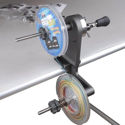 DAIICHISEIKO Fishing Line Winder Reel Spool Spooler System Adjustable for Spinning or Baitcasting Fishing Reel Winding Board