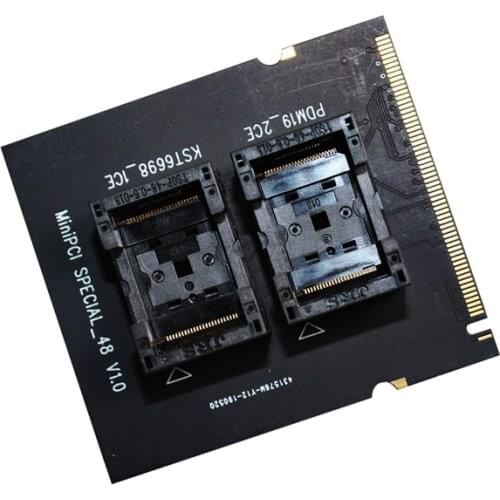 Non-Standard Tsop48 Adapter Socket Wide Minipci for Flash Data Recovery