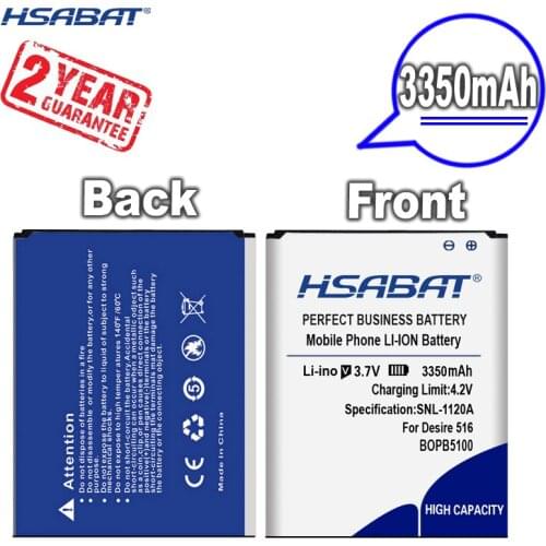 New Arrival [ HSABAT ] 3350mAh BOPB5100 Replacement Battery for HTC Desire 516 D516d htc516 D516w Desire 316 D316d 316d