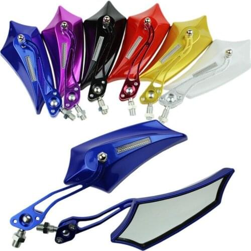 Applicable Motorcycle Rearview Mirror Modification Accessories Electric Car Pentagram Reflector Rearview Mirror