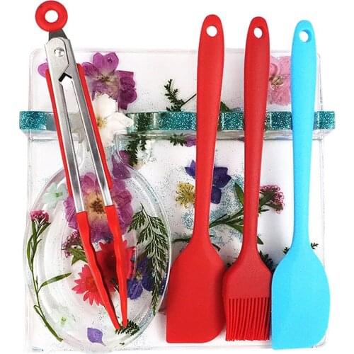 Diy Crystal Glue Mold Spoon Tray Coaster Storage Rack Silicone Mould