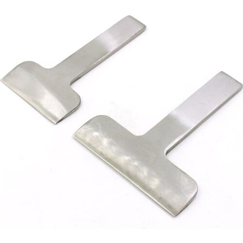 57/87mm Leather Craftwork Tool Wallet Card Holder Stripe Punching Knifes Leather Flat Drillers DIY Leathercraft Accessories Tool