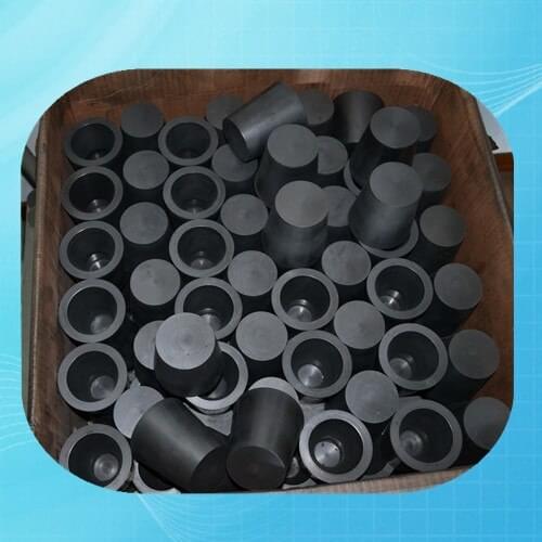 99.95%Pure Graphite Crucible with Lids /R45* H80mm/ Cylindrical Crucible /Graphite Crucible