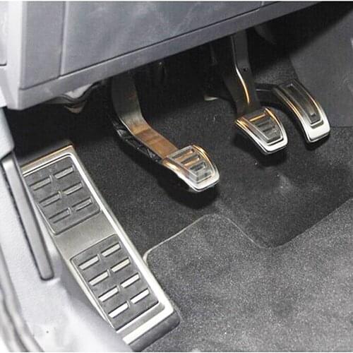 Car Pedals for Audi A3 8V S3 RS3 Sportback Cabrio Limousine LHD 2012 - 2020 Stainless Steel Auto Pedal Cover