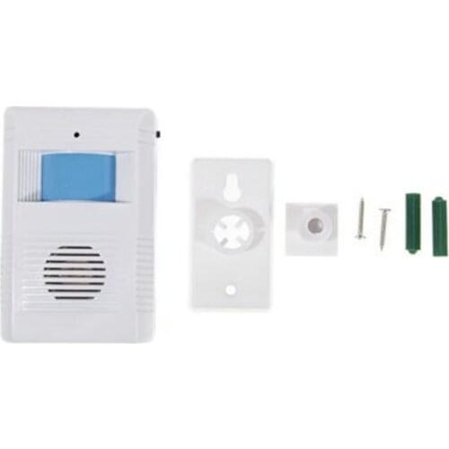 PIR Door bell Infrared Sensor Wireless Doorbell welcom chime bell Guide Doorbell Alarm for store home shop warehouse security