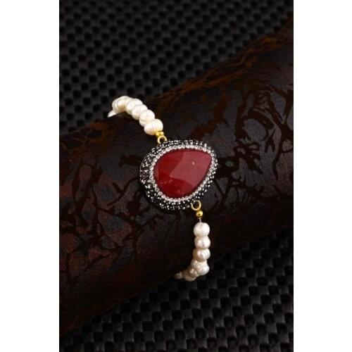 DR Stone Natural Stone Women 'S Pearl Bracelet 20 AR499 123162152