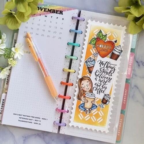 Love Coffee Metal Cutting Dies & Coordinating Stamp For Scrapbooking Craft Embossing Stencil Die Cut Making Card