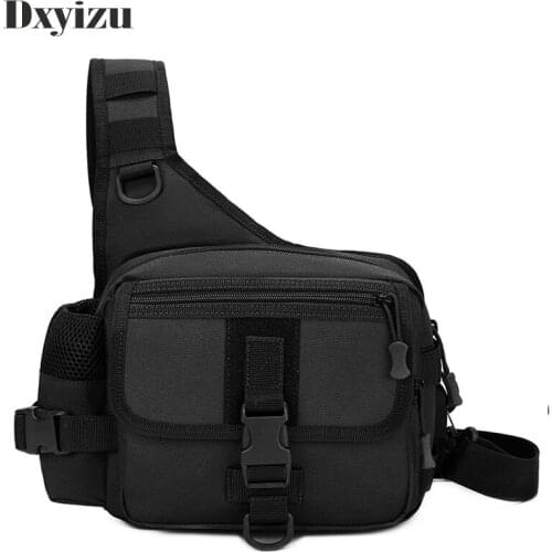 Men Classic Nylon Waterproof Sling Bag Military Motorcycle Travel Riding Cross Body Messenger Casual Leisure Cool Handbag