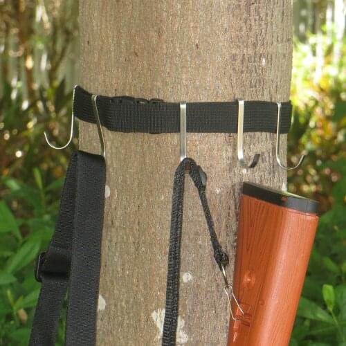 Multi-Hook Equipment Hanger Set Fits Bow,bag,rifle,quiver, Outerwear and Other Gear