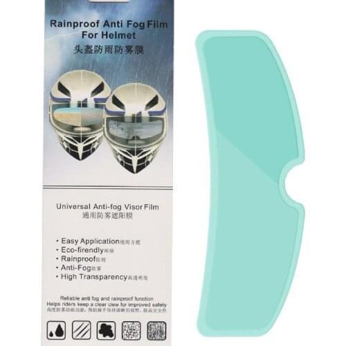 2021 New Universal Helmet Clear Anti-Fog Motorcycle Helmet Lens Fog Resistant Films