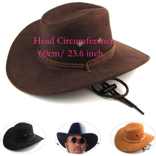 2020 New Arrival Men Women 3 color Large brim hat cowboy hat for man millinery outdoor hat sunbonnet casual fashion Father gift