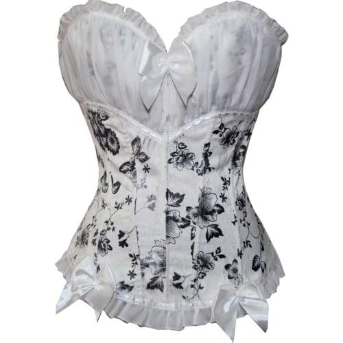 Sexy Corset Shapewear New Fashion Beautiful Body Shape Sexy Lingerie Corset White