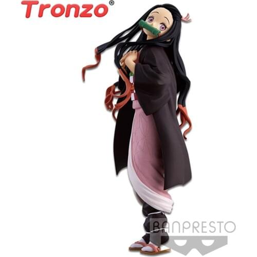 Tronzo Original BANPRESTO Anime Demon Slayer Kimetsu no Yaiba GLITTER & GLAMOURS Kamado Nezuko Look Back PVC Action Figure