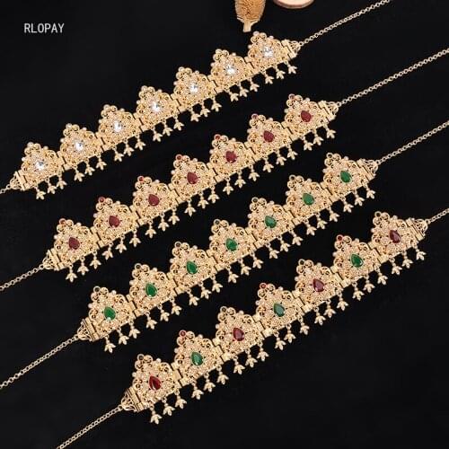 Crystal Headband for Girls Gold Hair Accessories for Women Wedding Bride Hair Accessories Luxury Gadgets for Women