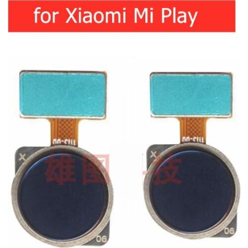 For Xiaomi Mi Play fingerprint scanner Connector Flex Cable Touch ID Sensor Connector Flex Cable Repair Spare Parts