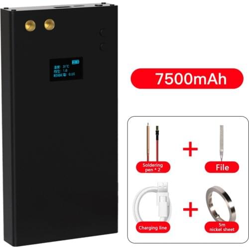 OLED 3GOA Mini Spot Welder 70 Gears Type-C Interface Quick-Release Pen Spot Welding Machine 7MM Spot Welding Pen 5000mah7500mah