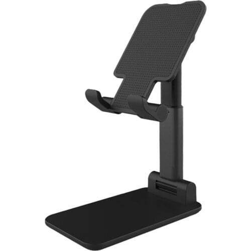 Universal Adjustable Metal Desktop Holder Foldable Extend Support Desk Mobile Phone Tablet Holder Stand for Max 12.9' Tablet PC