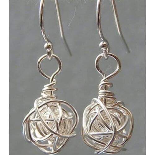 Dangle Earrings Love Knot Earrings Drop Earrings