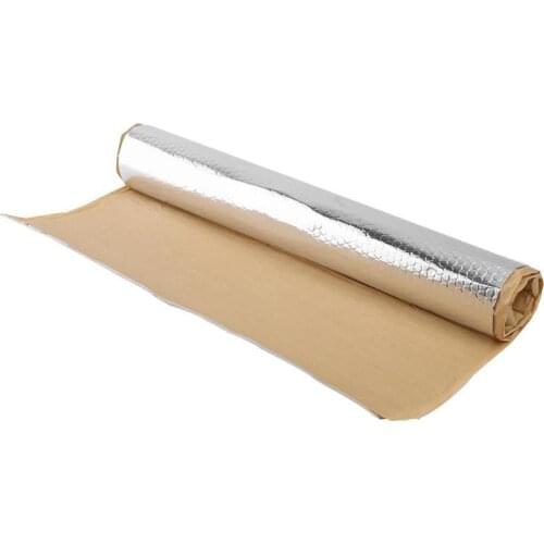 VODOOL Universal Alumina Fiber Car Heat Insulation Sound Deadening Mat Muffler Silencer Mat Auto Interior Soundproof Foam Pad