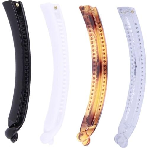 Hair Claws Clip Fish Shape Banana Barrettes Leopard Print Hairpins Hair Accessories For Women Hair Clip Clamp YR122801