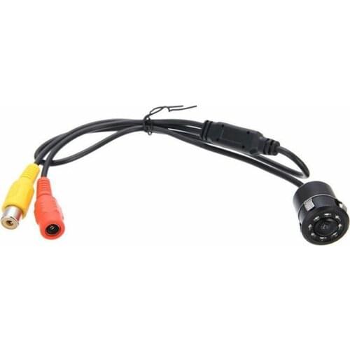 Car Rear View Camera 8 LED Night Vision Reversing Auto Parking Monitor Vehicle Backup Cameras CCD Waterproof 170 Degree HD Video