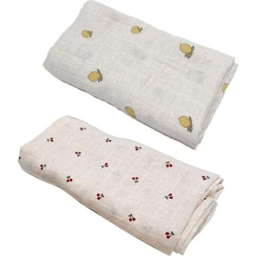 Baby Infant Blanket Swaddle Bath Towel Bedding Newborn Soft Organic Stroller Sleepsack Gauze Sleeping Wrap