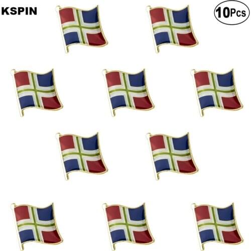 Groningen Lapel Pin Flag badge Brooch Pins Badges 10Pcs a Lot