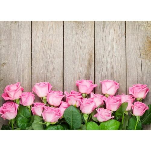 VinylBDS Wooden Newborn Backdrops Photography Background Photo Studio Baby Washable Backdrops For Photography Fotografia Flowers