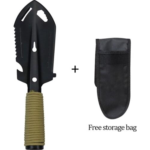 Shovel Multi-Purpose Garden Tools Stainless Steel Garden Shovel With Sawtooth