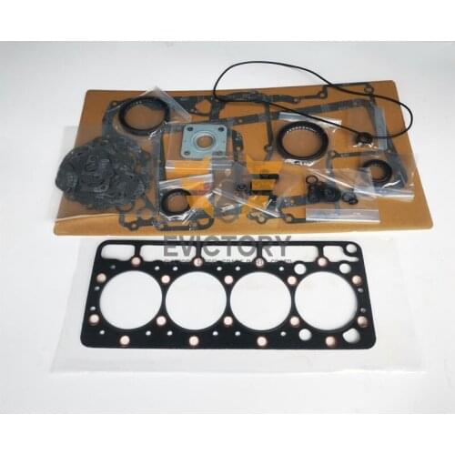 KUBOTA V1200 piston ring + full cylinder gasket kit