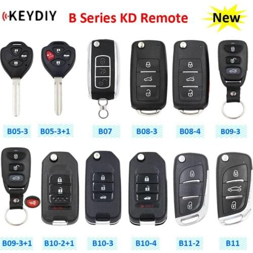 2/3/4 Button Remote Control Remote Car Key B Series KD Key B05 B07 B08 B09 B10 B11-2 B11 for KD900 URG200 KD900+ Mini KD KD-X2