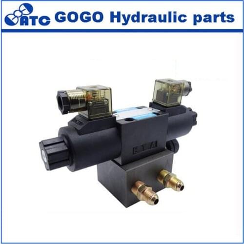 Solenoid operation hydraulic directional valve manifold blocks DSG-01 DSG-02 DSG-03 3C2 3C3 3C4 3C60 DC24V AC220V DC12V