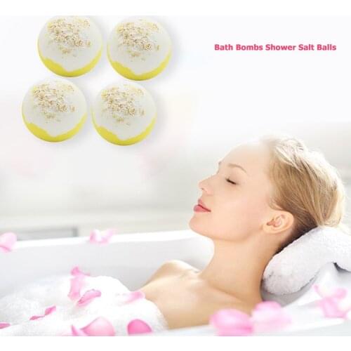 Dry Flower Bath Salt Balls Bath Bombs Anti Stress Bubble Balls Skin Care Clean Excess Fat Skin Whitening Shower Bomb Bathroom Ac
