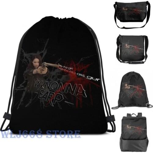 Funny graphic print shoulder Bags women Wynonna Earp (2) Single shoulder backpack travel for men Gym Bag
