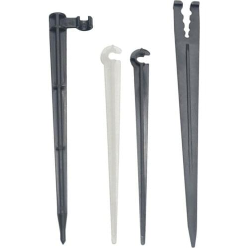 200-500 pc 1/8 1/4 Inch Garden Hose Holder 4/7 3/5 Drip Irrigation Hose "C" Shape Fixed Stems Water Pipe Adapter