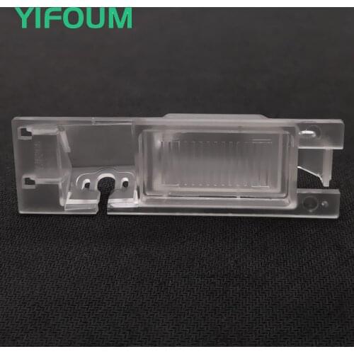YIFOUM Car Rear View Camera Bracket License Plate Lights for Opel Combo D Ampera Astra J GTC Astra K GTC 5D Hatch/Buick Velite