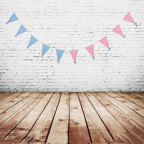 Birthday Hat Shape Pennant Bunting Banner Adult Kids Party Hanging Sign 2.5m