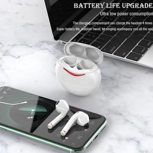 TWS Wireless Earphones Bluetooth 5.0 Headphones HD Call HIFI Sound Bass Auto Matching With Charging Cable Box Наушники Bluetooth