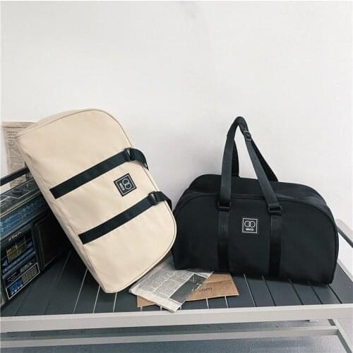 Travel bag large capacity mens hand luggage travel bag weekend bag womens multifunctional travel bag womens handbag 202