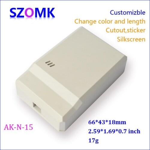 Electrical box plastic distribution enclosure boxes (10 pcs) 66*43*18mm abs plastic junction box diy electronic plastic housing